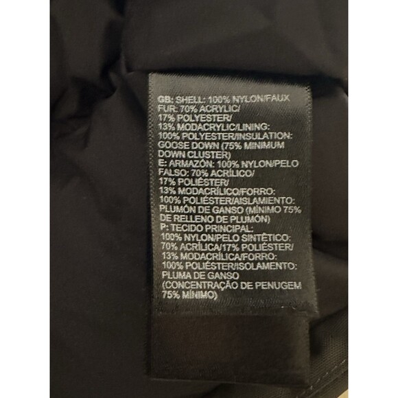 XL The North Face Jacket Mens Olive Green McMurdo Parka Goose Down NO hood - Picture 11 of 16